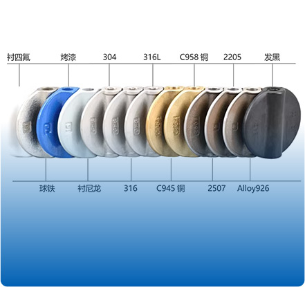 多材質的閥體閥板選擇